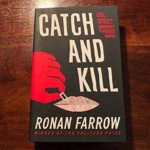 Book: CATCH AND KILL by Ronan Farrow (LIKE NEW)